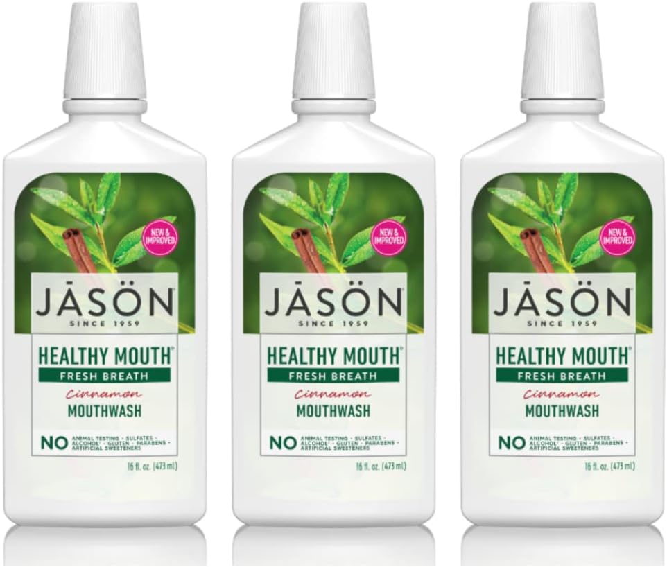 Jason Mouthwash Cinnamon 16 Oz