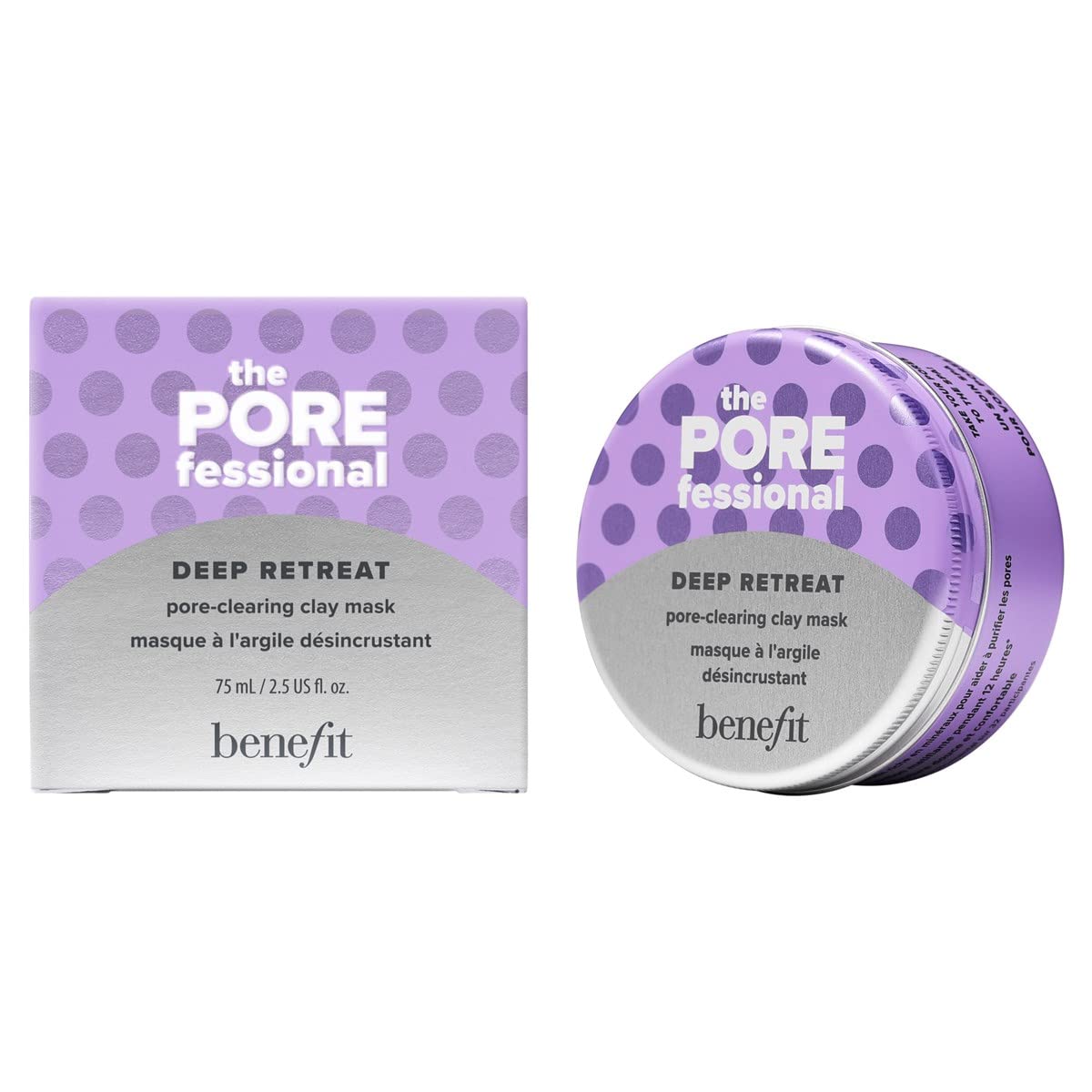 Benefit COSMETICS The POREfessional Deep Retreat Pore-Clearing Kaolin Clay Mask 2.5 oz / 75 mL