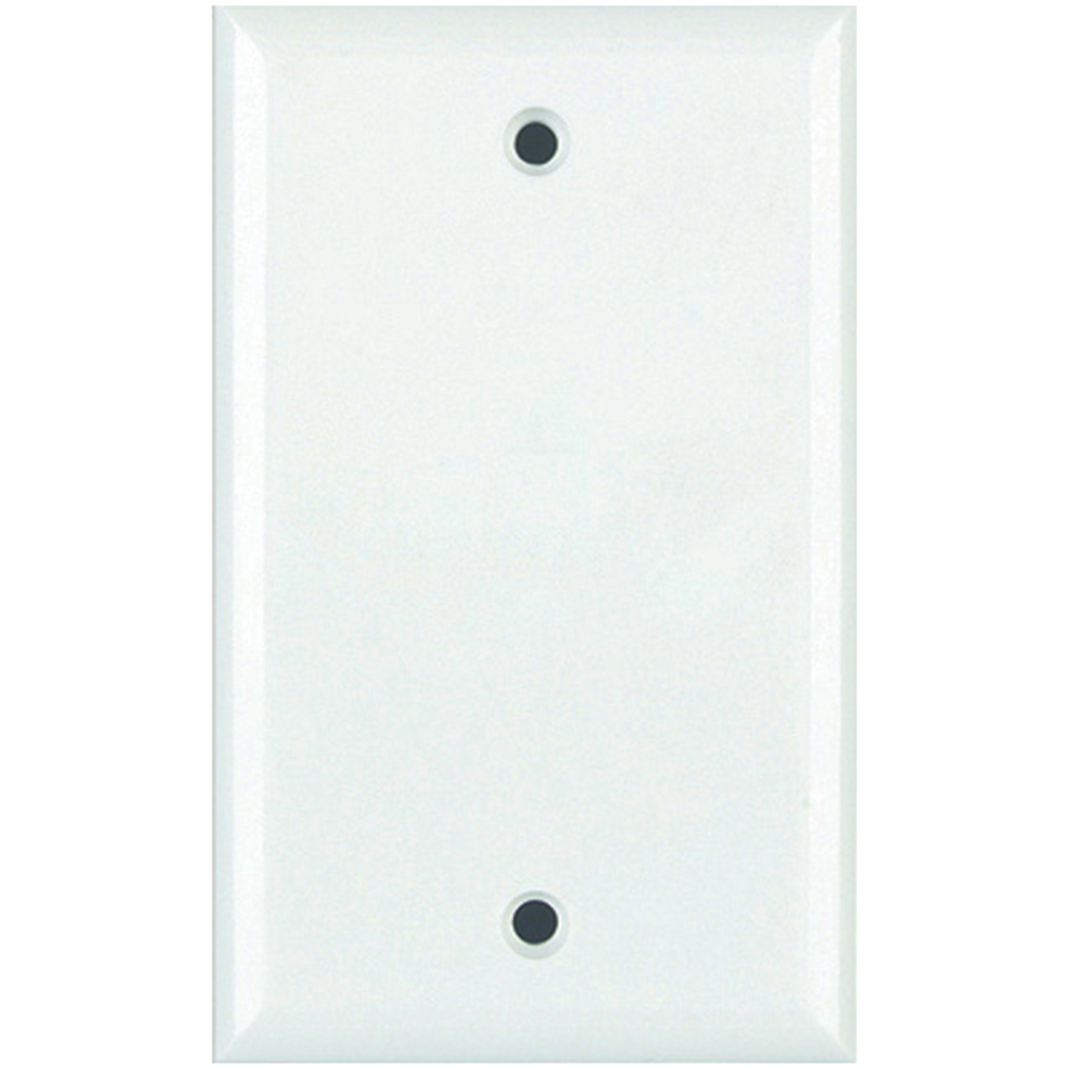DataComm ELECTRONICS Standard Blank Wall Plate (White)