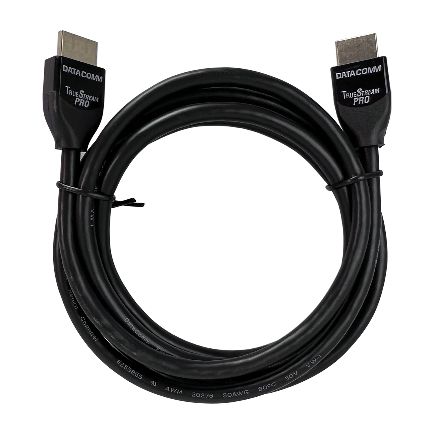 DataComm ELECTRONICS TrueStream Pro 18 Gbps HDMI Cable with Ethernet (6 Feet)
