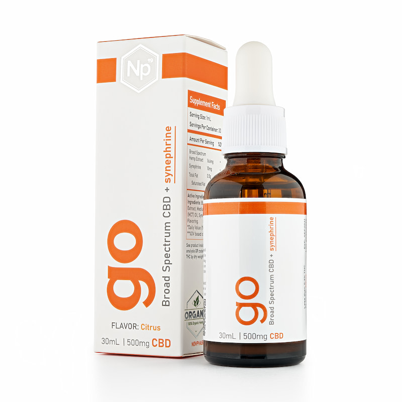 GO: Energetic CBD Oil Blend