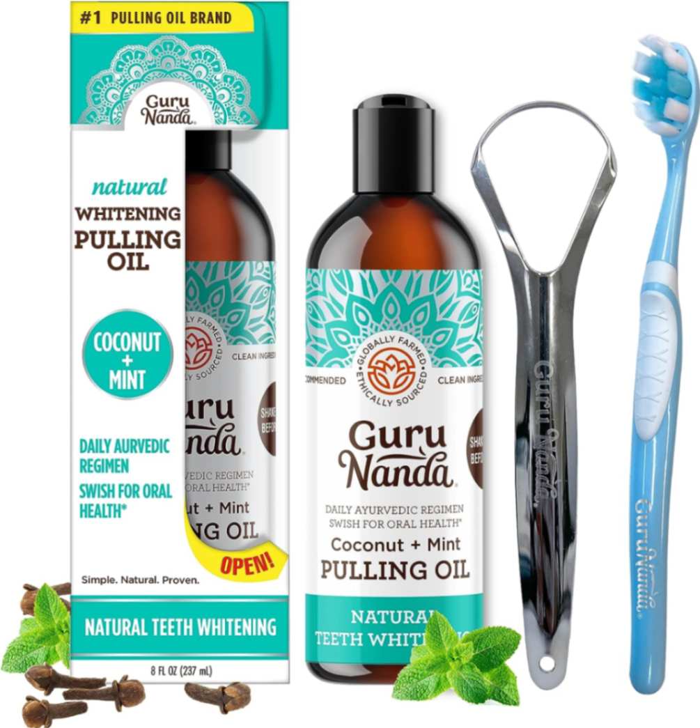 GuruNanda Coconut Oil Pulling