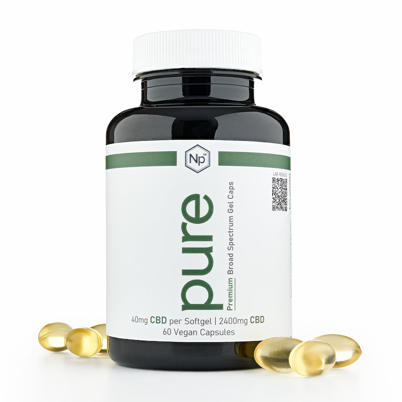 PURE: Vegan CBD Gel Capsules