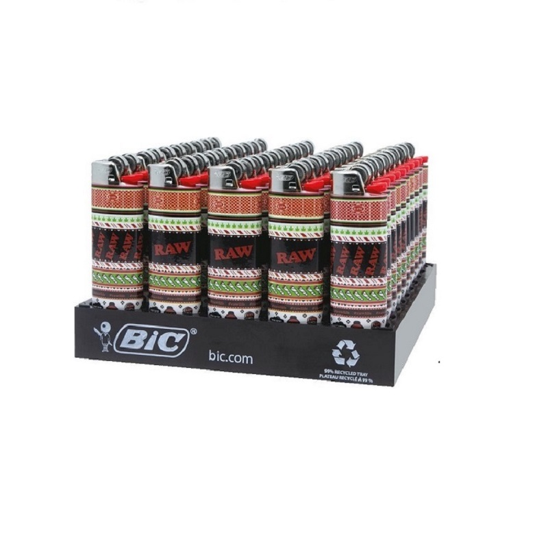 BIC - Raw HOLIDAY Lighters - 50 Lighters / Tray