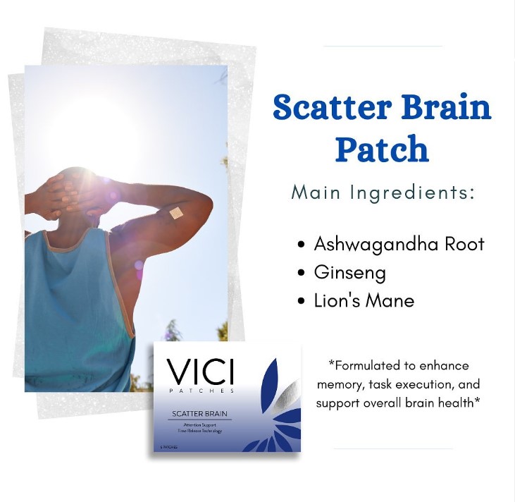 Scatter Brain Topical Patch